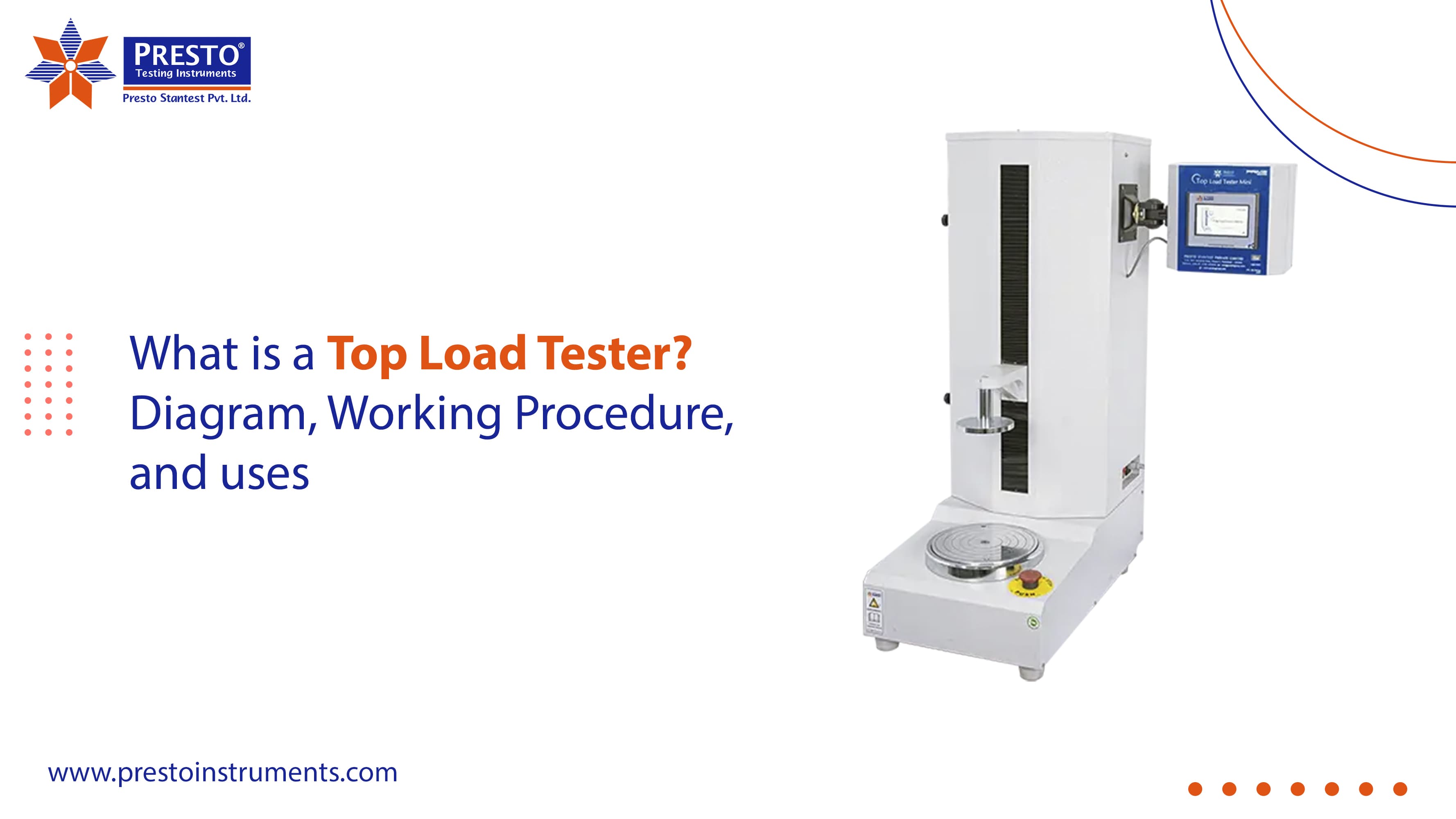 What is a Top Load Tester? Diagram, Procedure, and Uses