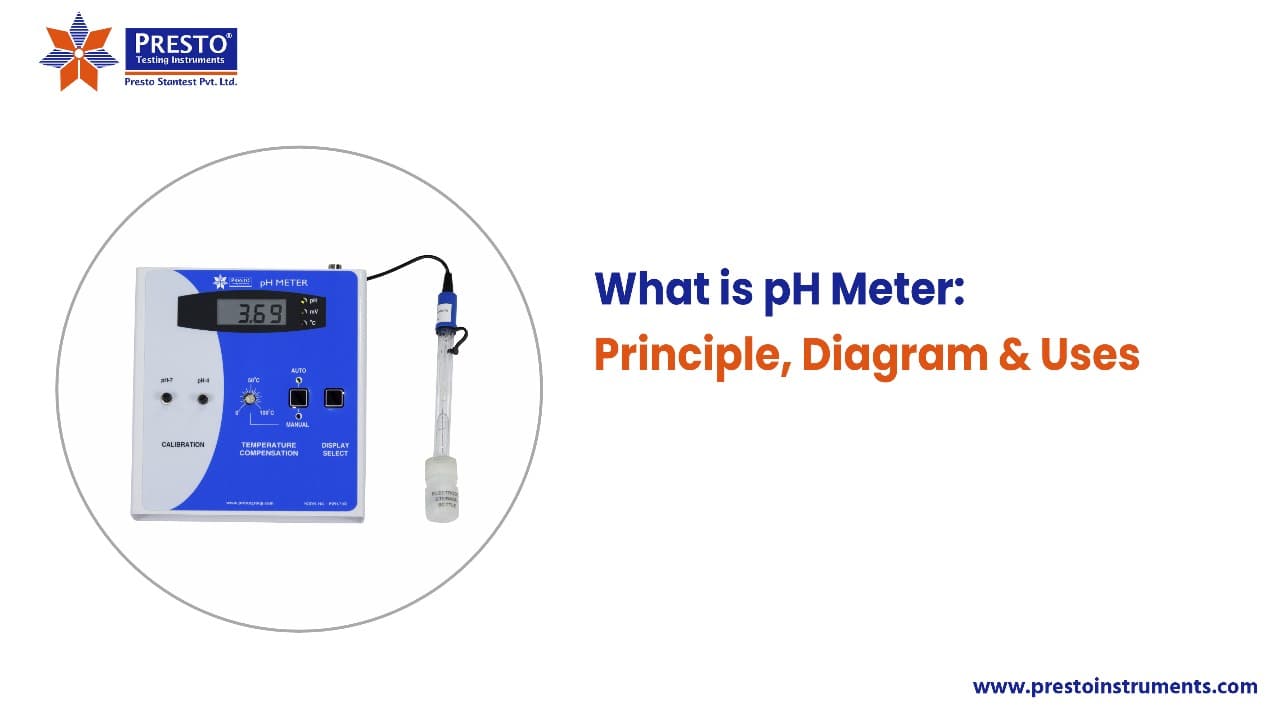 What is PH Meter? Diagram, Working Principle, & Uses