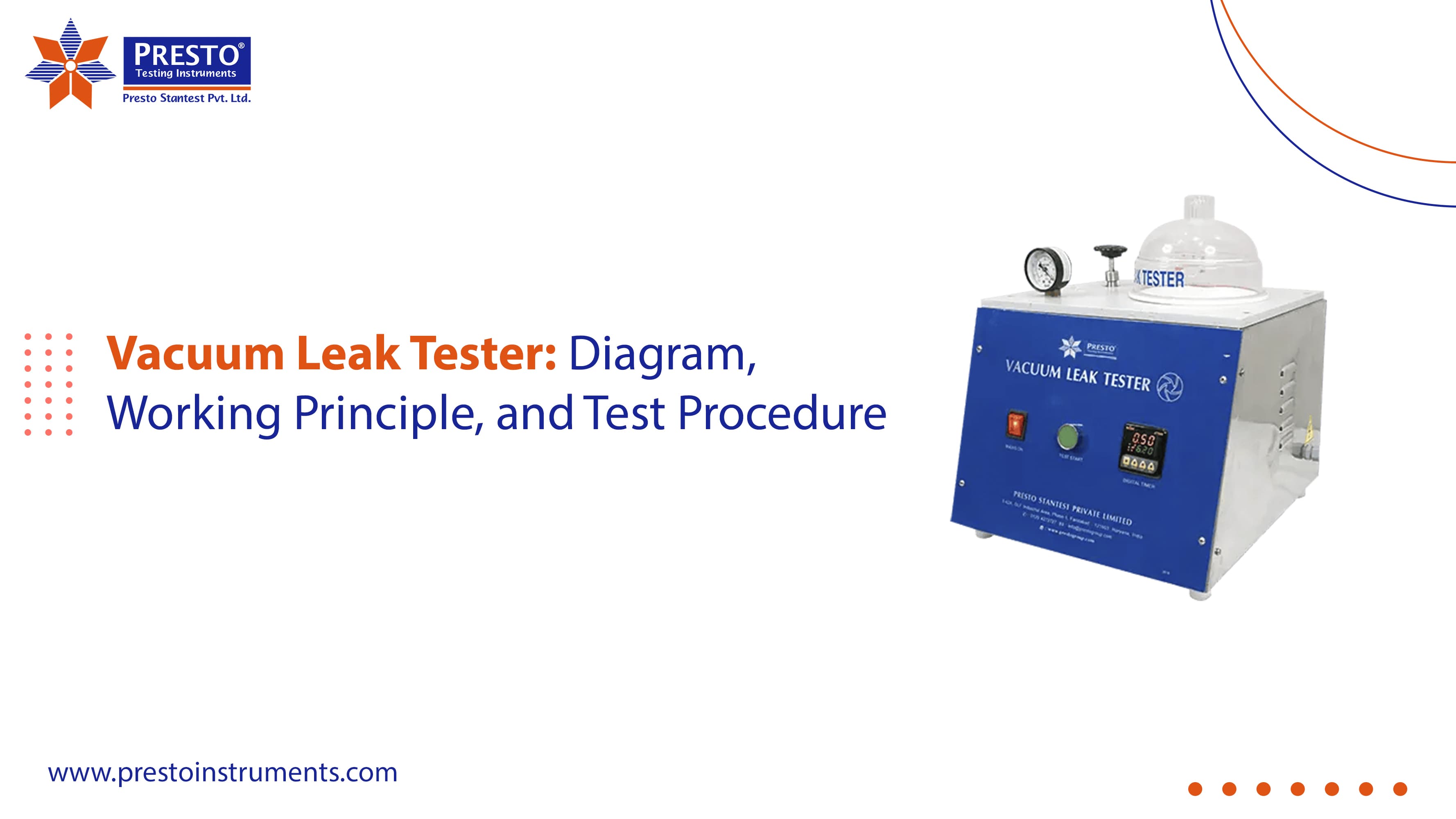 Vacuum Leak Tester: Diagram, Working Principle, and Test Procedure