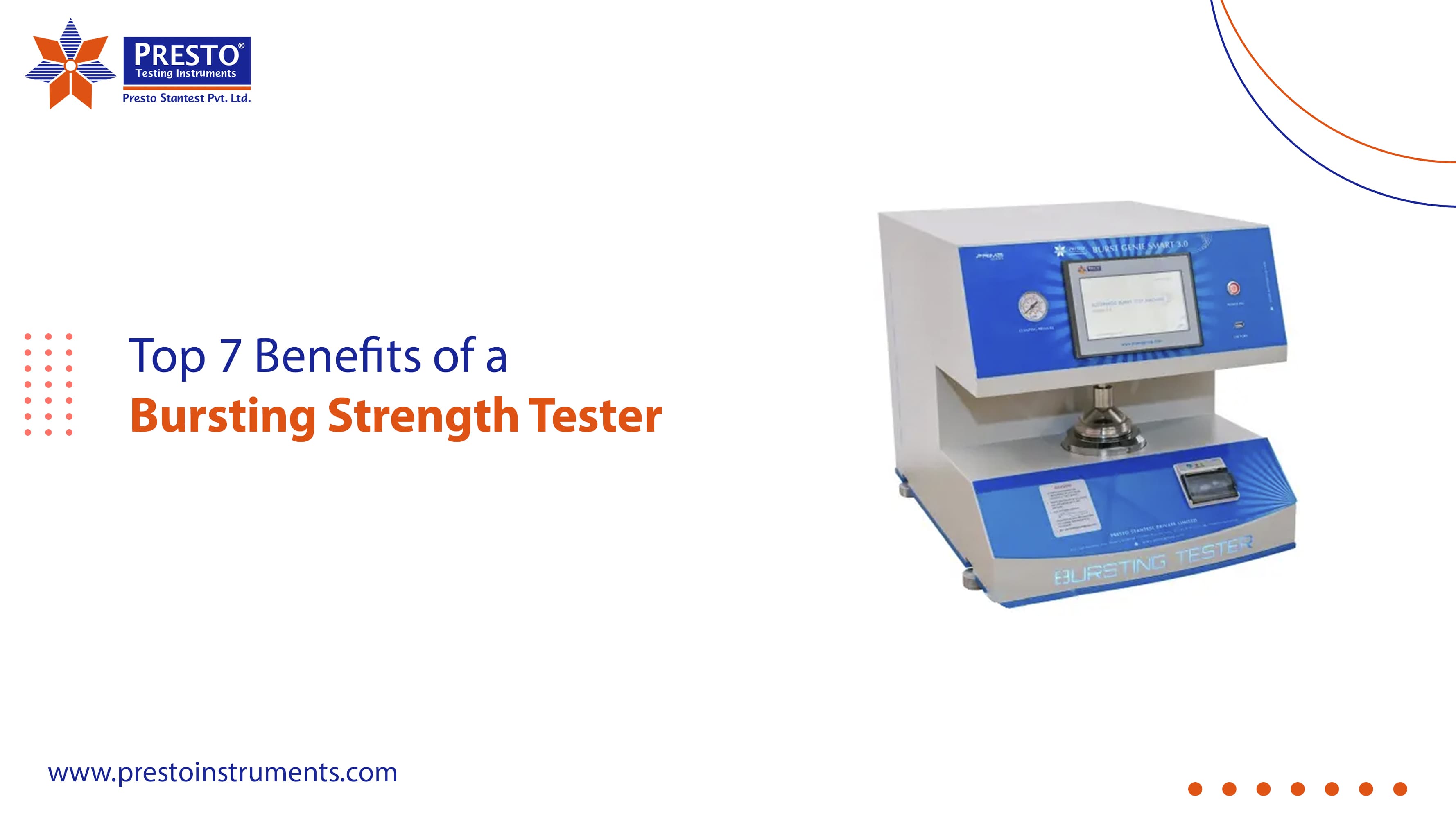 Top 7 Benefits of a Bursting Strength Tester