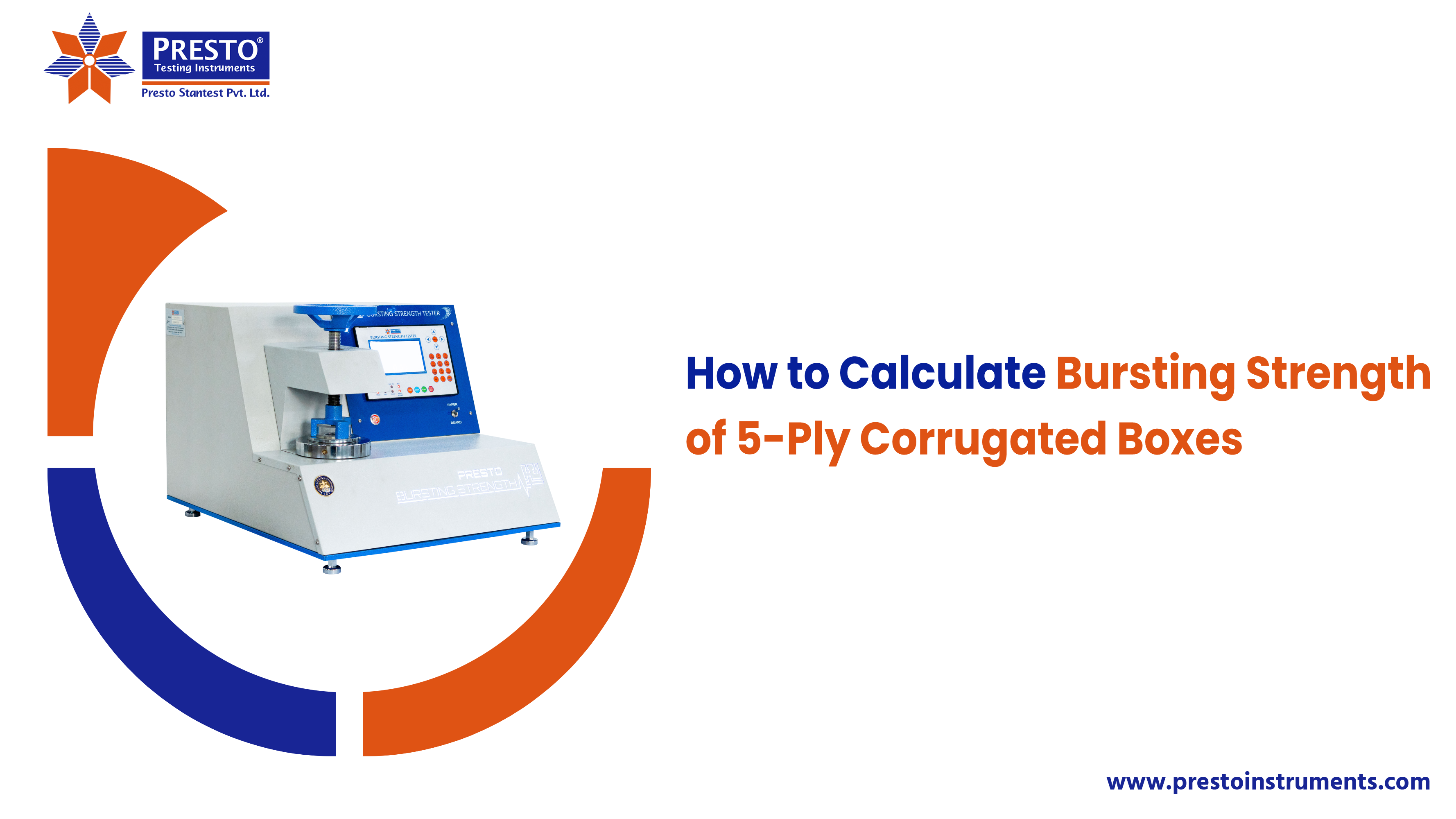 How to Calculate Bursting Strength of 5-Ply Corrugated Boxes