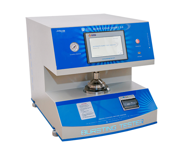 Bursting Strength Redefined – Meet the Presto Instrument’s Bursting Strength Tester Genie 3.0!