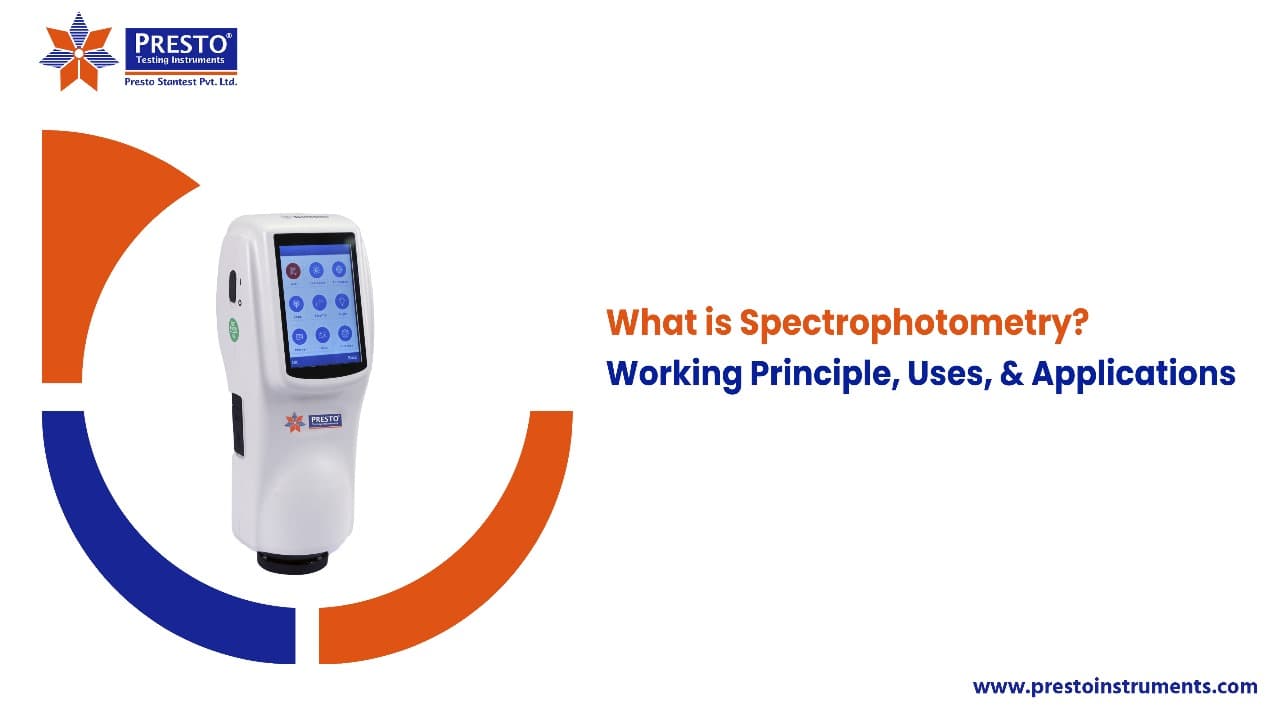 What is Spectrophotometry? Working Principle, Uses, & Applications
