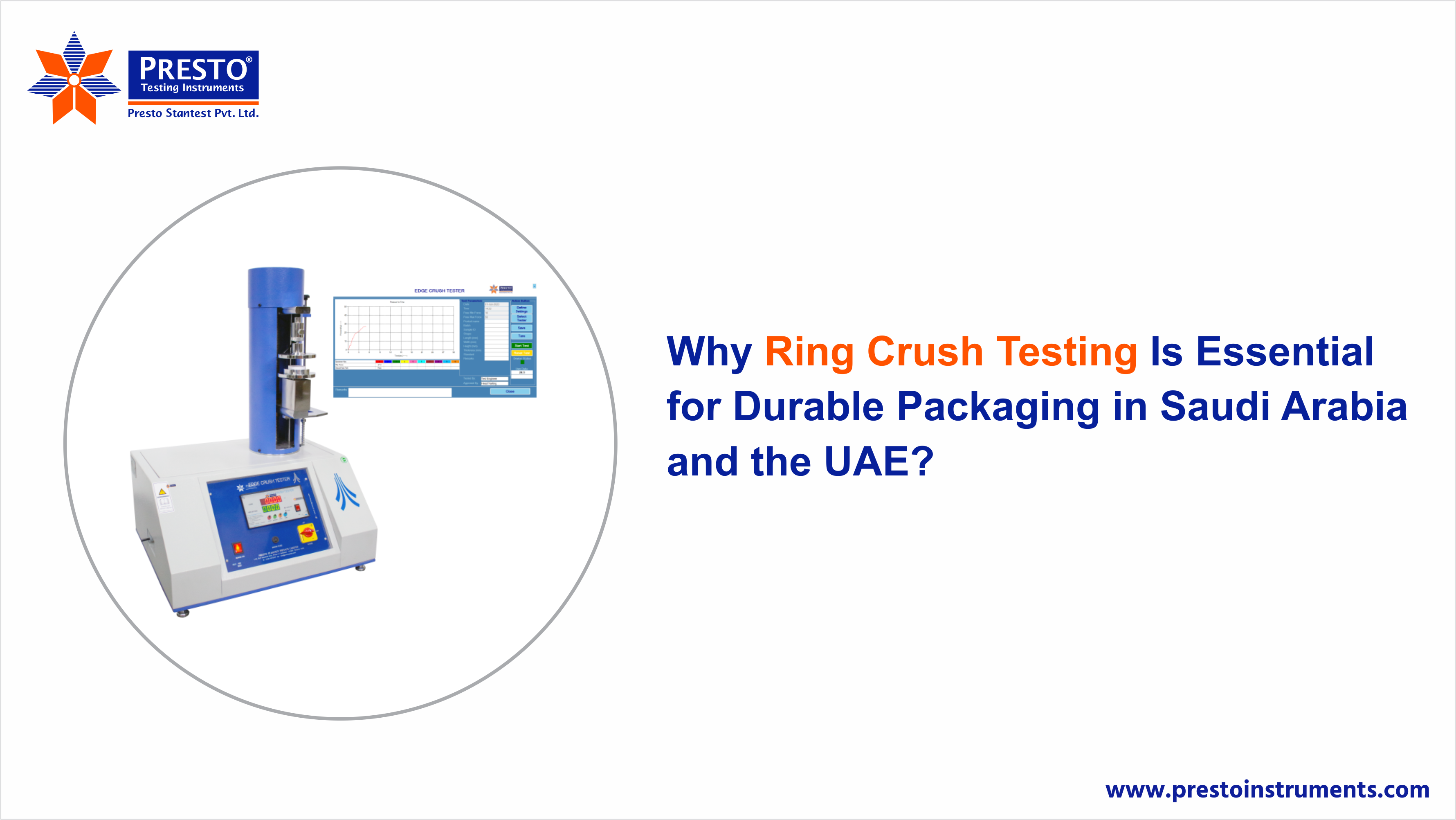 Why Ring Crush Testing Is Essential for Durable Packaging in Saudi Arabia and the UAE?