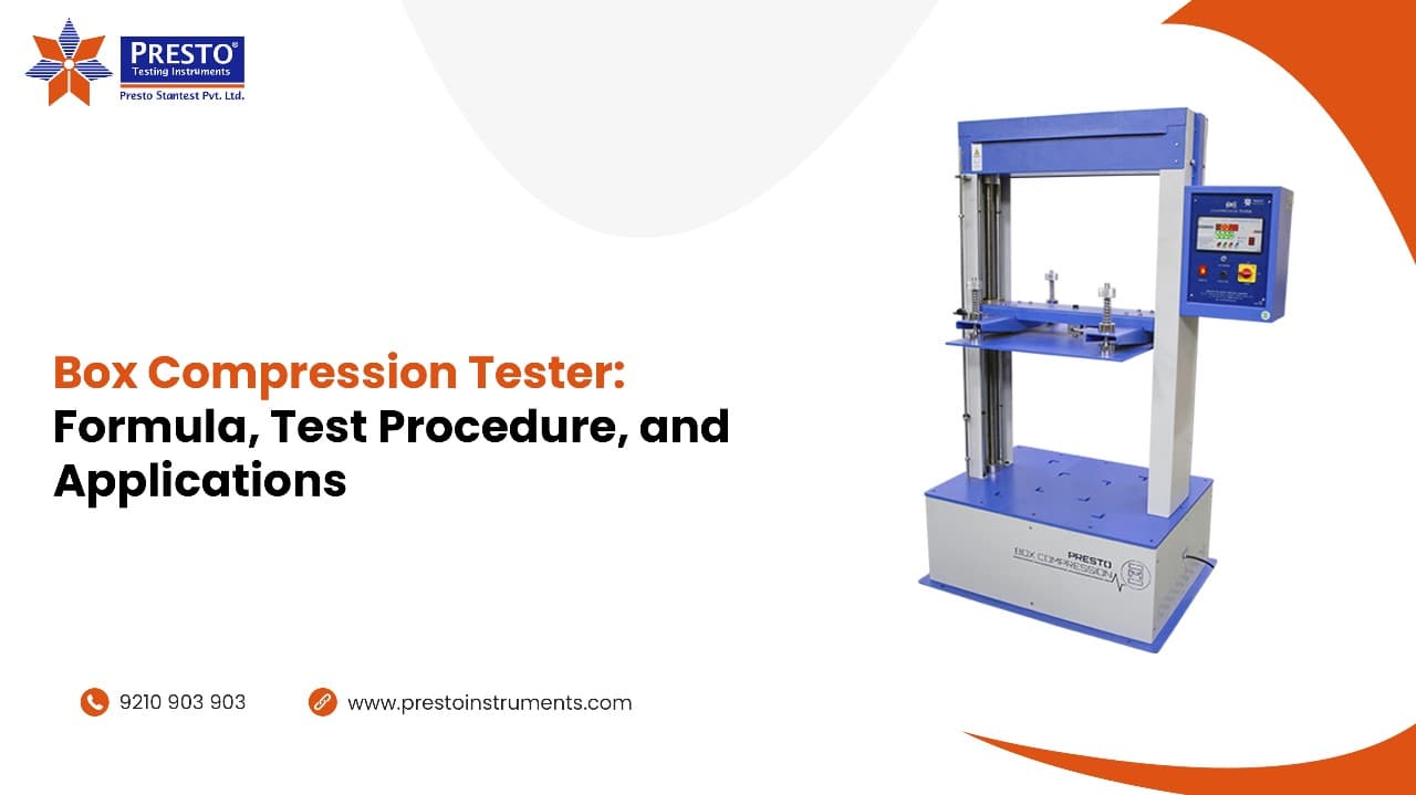 Box Compression Tester: Formula, Test Procedure, and Applications