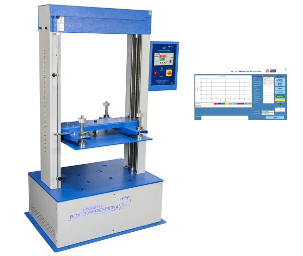 Box Compression Tester with optical encoder